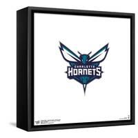 Gallery Pops NBA Charlotte Hornets - Primary Logo Wall Art-Trends International-Framed Stretched Canvas