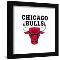 Gallery Pops NBA Chicago Bulls - Global Logo Wall Art-Trends International-Framed Gallery Pops