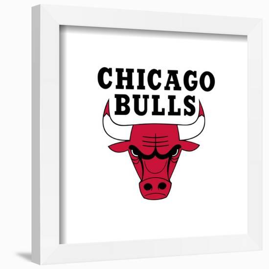 Gallery Pops NBA Chicago Bulls - Global Logo Wall Art-Trends International-Framed Gallery Pops