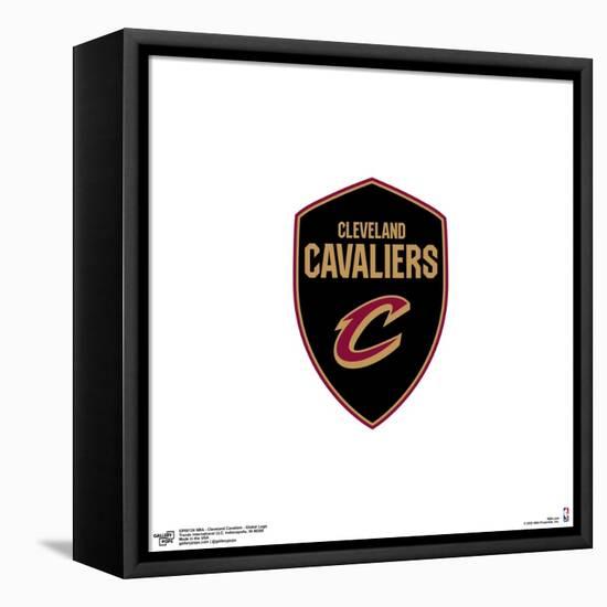 Gallery Pops NBA Cleveland Cavaliers - Global Logo Wall Art-Trends International-Framed Stretched Canvas