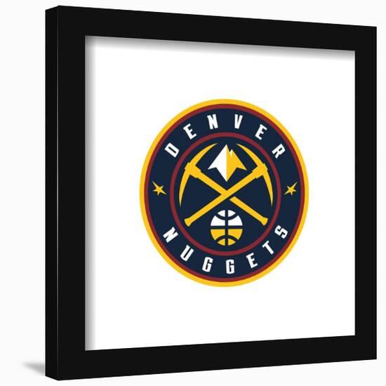 Gallery Pops NBA Denver Nuggets - Global Logo Wall Art-Trends International-Framed Gallery Pops