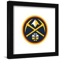 Gallery Pops NBA Denver Nuggets - Primary Logo Wall Art-Trends International-Framed Gallery Pops