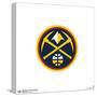 Gallery Pops NBA Denver Nuggets - Primary Logo Wall Art-Trends International-Stretched Canvas