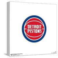 Gallery Pops NBA Detroit Pistons - Primary Logo Wall Art-Trends International-Stretched Canvas