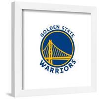 Gallery Pops NBA Golden State Warriors - Global Logo Wall Art-Trends International-Framed Gallery Pops