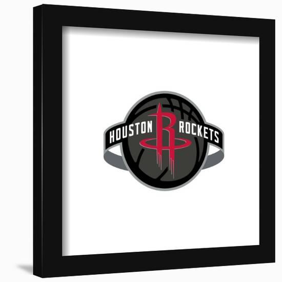 Gallery Pops NBA Houston Rockets - Global Logo Wall Art-Trends International-Framed Gallery Pops