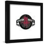 Gallery Pops NBA Houston Rockets - Global Logo Wall Art-Trends International-Framed Gallery Pops