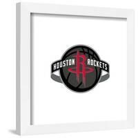 Gallery Pops NBA Houston Rockets - Global Logo Wall Art-Trends International-Framed Gallery Pops