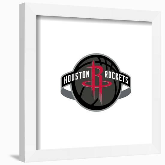 Gallery Pops NBA Houston Rockets - Global Logo Wall Art-Trends International-Framed Gallery Pops