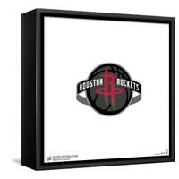Gallery Pops NBA Houston Rockets - Global Logo Wall Art-Trends International-Framed Stretched Canvas