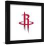 Gallery Pops NBA Houston Rockets - Primary Logo Wall Art-Trends International-Framed Gallery Pops