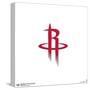 Gallery Pops NBA Houston Rockets - Primary Logo Wall Art-Trends International-Stretched Canvas