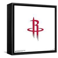 Gallery Pops NBA Houston Rockets - Primary Logo Wall Art-Trends International-Framed Stretched Canvas