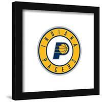 Gallery Pops NBA Indiana Pacers - Global Logo Wall Art-Trends International-Framed Gallery Pops