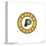 Gallery Pops NBA Indiana Pacers - Global Logo Wall Art-Trends International-Stretched Canvas