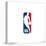 Gallery Pops NBA Logo - Logoman Wall Art-Trends International-Stretched Canvas