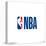 Gallery Pops NBA Logo - Wordmark Wall Art-Trends International-Stretched Canvas