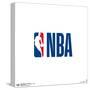 Gallery Pops NBA Logo - Wordmark Wall Art-Trends International-Stretched Canvas