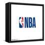 Gallery Pops NBA Logo - Wordmark Wall Art-Trends International-Framed Stretched Canvas