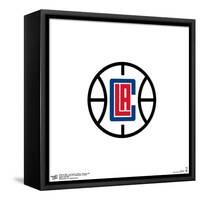 Gallery Pops NBA Los Angeles Clippers - Primary Logo Wall Art-Trends International-Framed Stretched Canvas