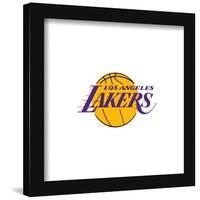 Gallery Pops NBA Los Angeles Lakers - Primary Logo Wall Art-Trends International-Framed Gallery Pops