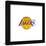 Gallery Pops NBA Los Angeles Lakers - Primary Logo Wall Art-Trends International-Framed Gallery Pops