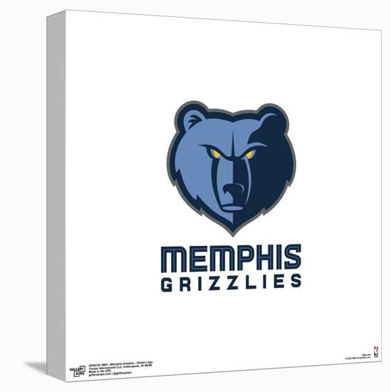 Gallery Pops NBA Memphis Grizzlies - Global Logo Wall Art-Trends International-Stretched Canvas