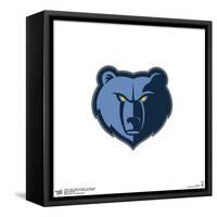 Gallery Pops NBA Memphis Grizzlies - Primary Logo Wall Art-Trends International-Framed Stretched Canvas