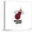 Gallery Pops NBA Miami Heat - Global Logo Wall Art-Trends International-Stretched Canvas