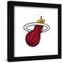 Gallery Pops NBA Miami Heat - Primary Logo Wall Art-Trends International-Framed Gallery Pops