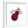 Gallery Pops NBA Miami Heat - Primary Logo Wall Art-Trends International-Framed Gallery Pops