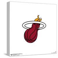 Gallery Pops NBA Miami Heat - Primary Logo Wall Art-Trends International-Stretched Canvas