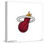 Gallery Pops NBA Miami Heat - Primary Logo Wall Art-Trends International-Stretched Canvas