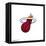 Gallery Pops NBA Miami Heat - Primary Logo Wall Art-Trends International-Framed Stretched Canvas