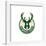 Gallery Pops NBA Milwaukee Bucks - Global Logo Wall Art-Trends International-Framed Gallery Pops
