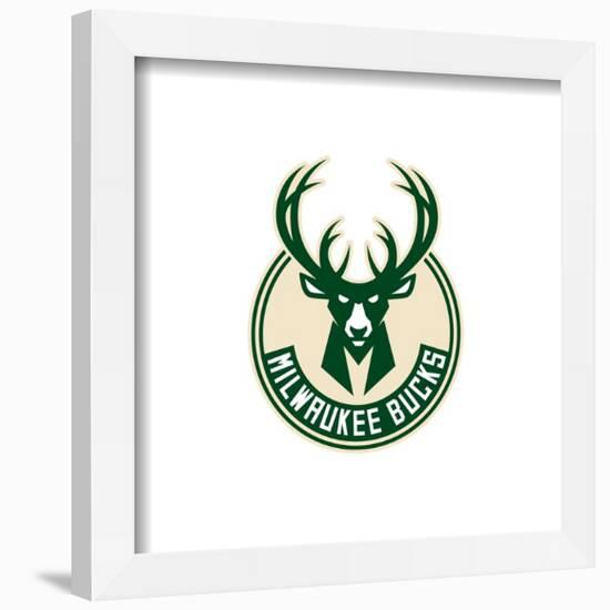 Gallery Pops NBA Milwaukee Bucks - Global Logo Wall Art-Trends International-Framed Gallery Pops