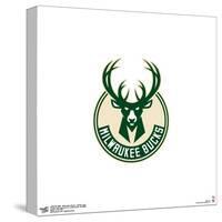 Gallery Pops NBA Milwaukee Bucks - Global Logo Wall Art-Trends International-Stretched Canvas