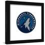 Gallery Pops NBA Minnesota Timberwolves - Primary Logo Wall Art-Trends International-Framed Gallery Pops