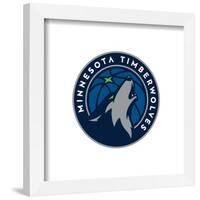 Gallery Pops NBA Minnesota Timberwolves - Primary Logo Wall Art-Trends International-Framed Gallery Pops