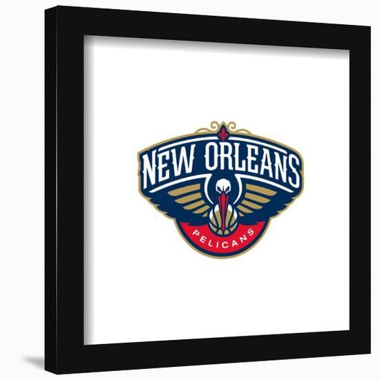 Gallery Pops NBA New Orleans Pelicans - Global Logo Wall Art-Trends International-Framed Gallery Pops