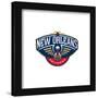 Gallery Pops NBA New Orleans Pelicans - Global Logo Wall Art-Trends International-Framed Gallery Pops