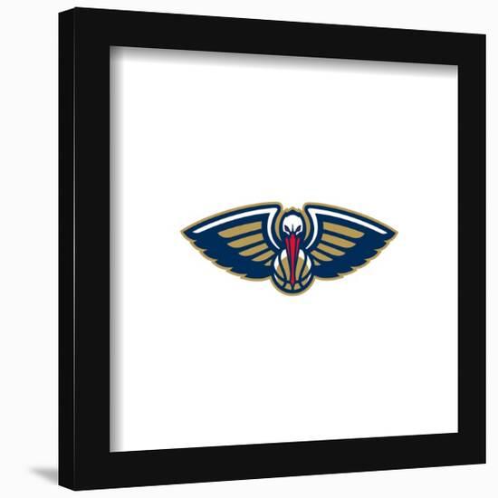 Gallery Pops NBA New Orleans Pelicans - Primary Logo Wall Art-Trends International-Framed Gallery Pops