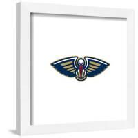 Gallery Pops NBA New Orleans Pelicans - Primary Logo Wall Art-Trends International-Framed Gallery Pops