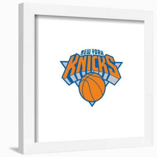 Gallery Pops NBA New York Knicks - Primary Logo Wall Art-Trends International-Framed Gallery Pops