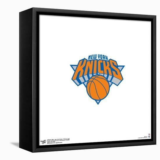 Gallery Pops NBA New York Knicks - Primary Logo Wall Art-Trends International-Framed Stretched Canvas