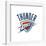 Gallery Pops NBA Oklahoma City Thunder - Global Logo Wall Art-Trends International-Framed Gallery Pops