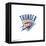 Gallery Pops NBA Oklahoma City Thunder - Global Logo Wall Art-Trends International-Framed Stretched Canvas