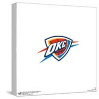 Gallery Pops NBA Oklahoma City Thunder - Primary Logo Wall Art-Trends International-Stretched Canvas