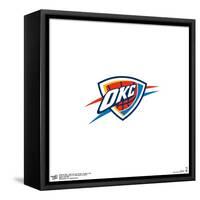 Gallery Pops NBA Oklahoma City Thunder - Primary Logo Wall Art-Trends International-Framed Stretched Canvas