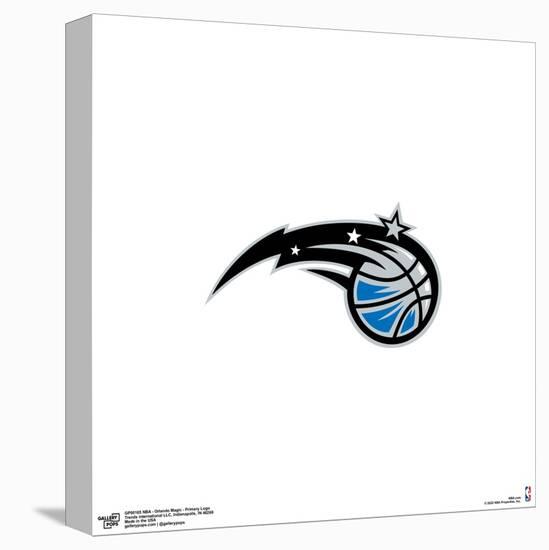 Gallery Pops NBA Orlando Magic - Primary Logo Wall Art-Trends International-Stretched Canvas